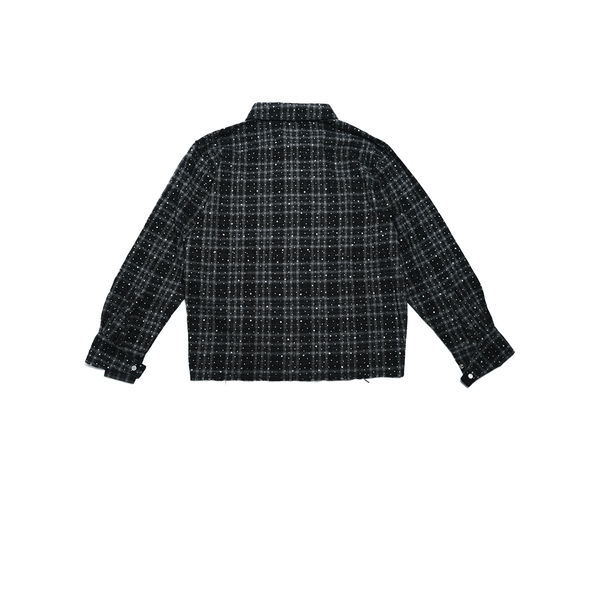 Aologne - Lonely Path Flannel Grey Shirt - Grey — alternate view