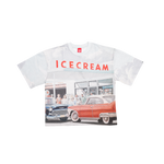 Ice Cream - Storefront Ss Knit Tee - White