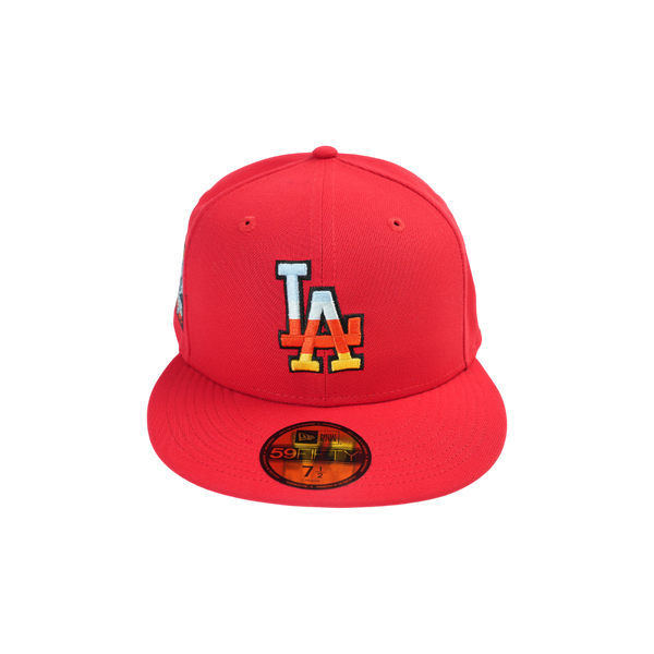 New Era - 5950 Los Angeles Dodgers 60th Fitted Hat - Red