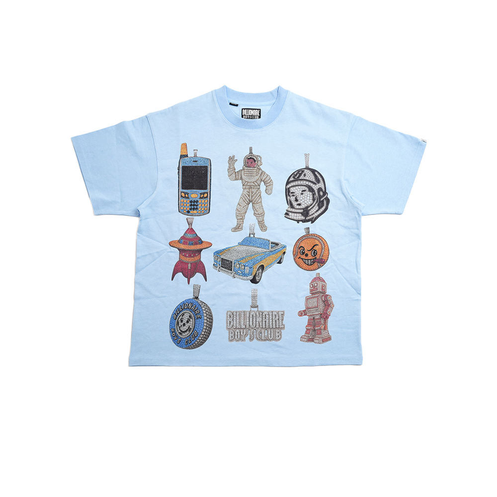 Billionaire Boys Club - Bb Icy Ss Knit Tee - Blue