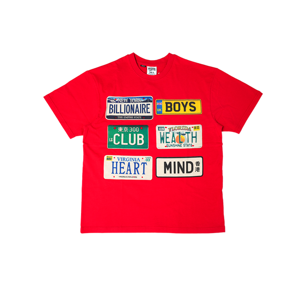 Billionaire Boys Club - Plates Knit Tee - Red