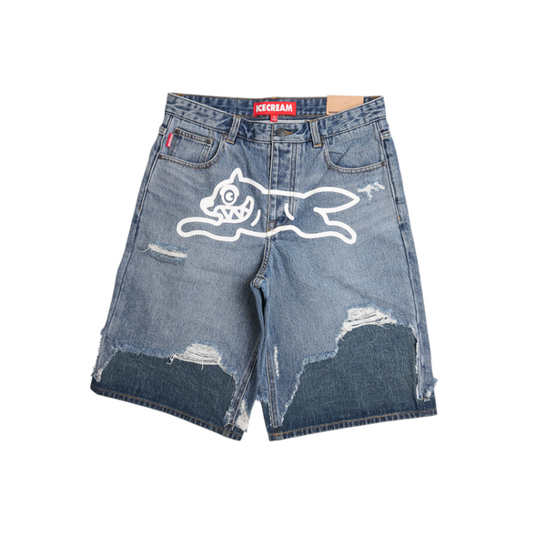 Ice Cream - Hoodsie Jean Short Shorts - White