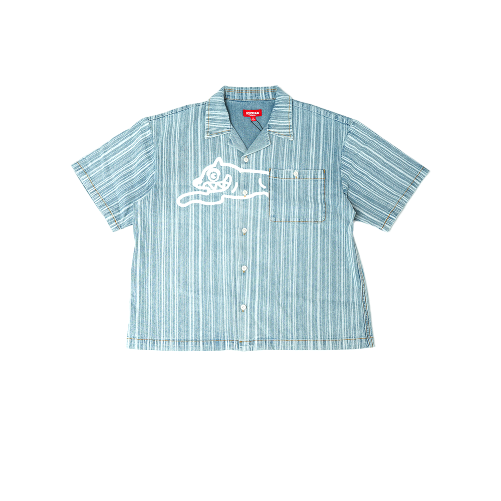 Ice Cream - Float Woven Shirt - Blue