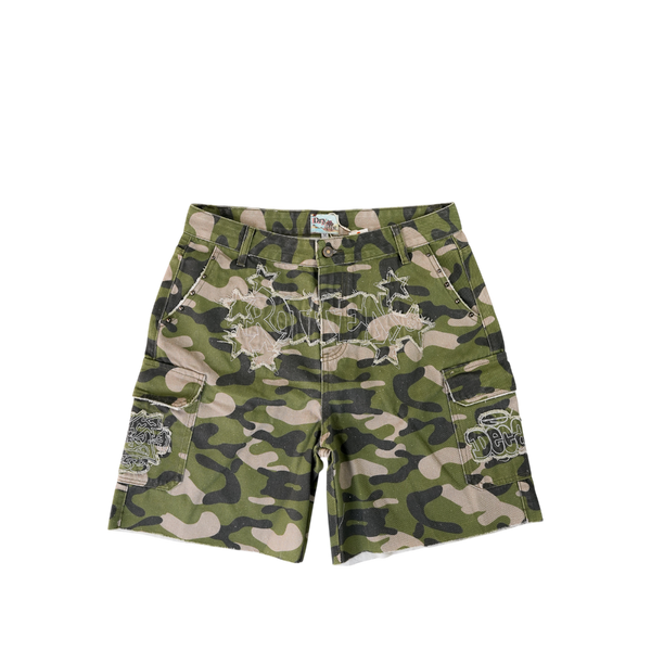 Dry Rot - Unruly Camo Cargo Shorts - Multicolor
