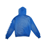 Avirex - Washed Hoodie - Blue