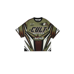 Cult of Individuality - Rager Boxy Oversized Fit Tee - Olive