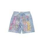 Duaa - Orchard Short Shorts - Blue