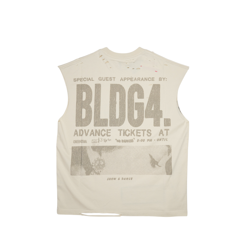 Bldg4 - Mary Axe Tank Tee - White