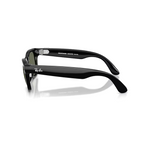 Ray-ban - Wayfarer - Shiny Black W/g15 Green Glasses - Black