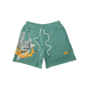Free Refills - Dove Fleece Shorts - Green