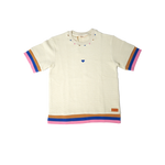 Hideout - Waffle Knit Tee - White