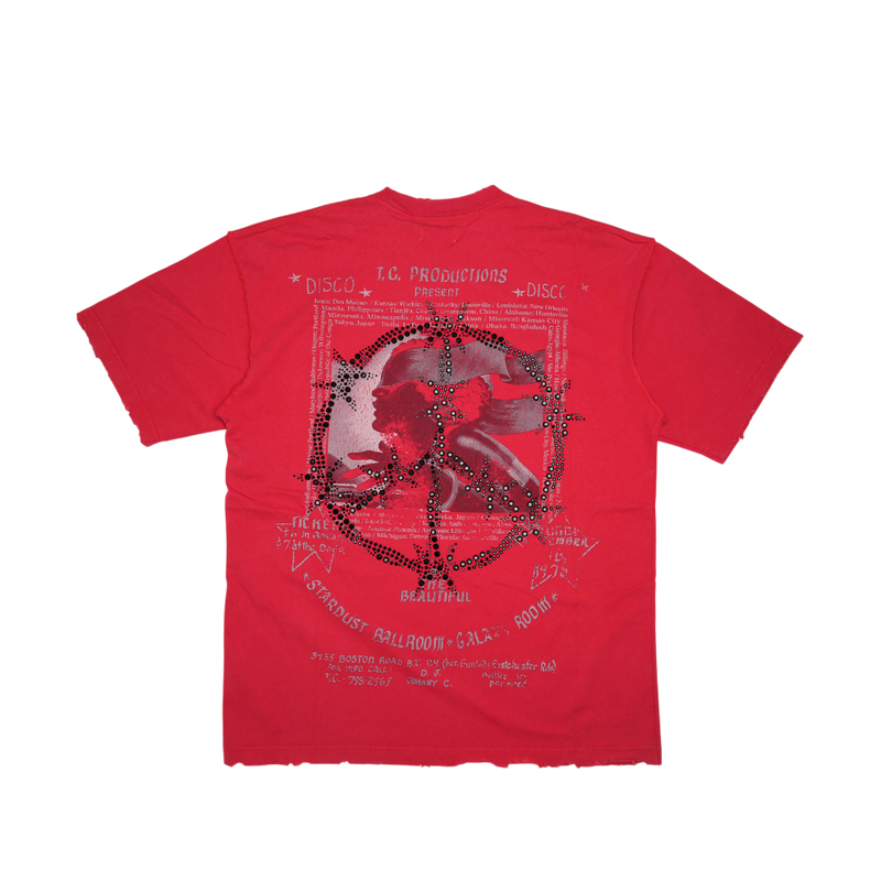 Bldg4 - Basilique Ss Knit Tee - Mars Red