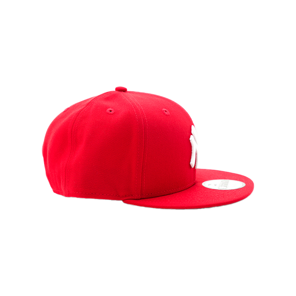 New Era - Mlb Basic Snap 950 Neyyan Redwhi Snapback Hat - Red — alternate view