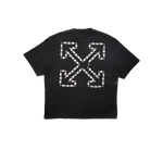 OFF WHITE  - Chain Araldic  Tee - Black