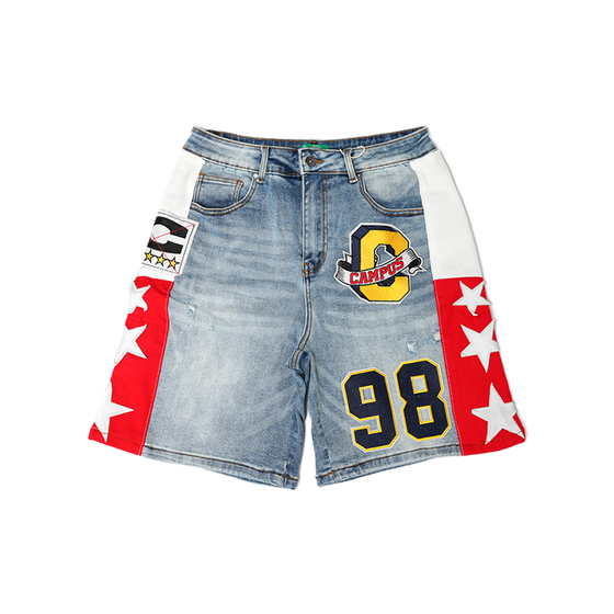 Campus Goods LA - Valor Denim Jorts - Blue