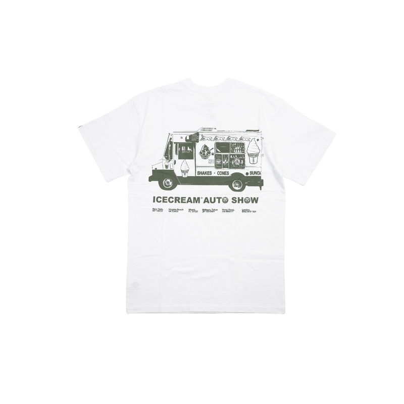 Ice Cream - Auto Show Ss Tee - White