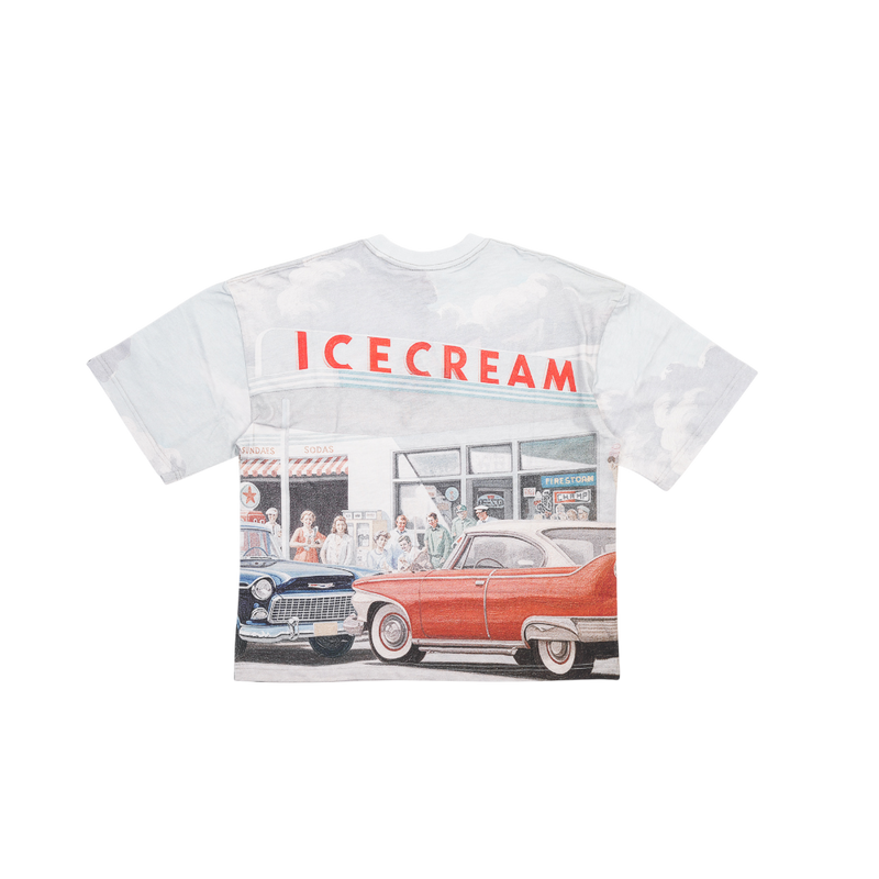 Ice Cream - Storefront Ss Knit Tee - White