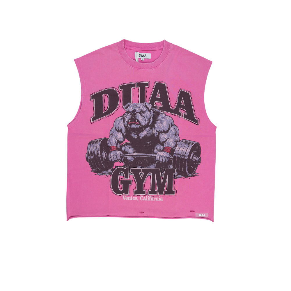 Duaa - Venice Cutoff Tee - Pink