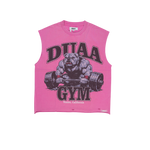 Duaa - Venice Cutoff Tee - Pink