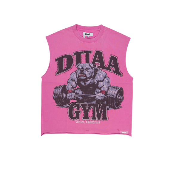 Duaa - Venice Cutoff Tee - Pink
