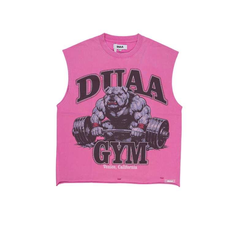 Duaa - Venice Cutoff Tee - Pink
