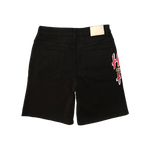 Almost Someday - Highway to Heaven Denim Shorts - Black