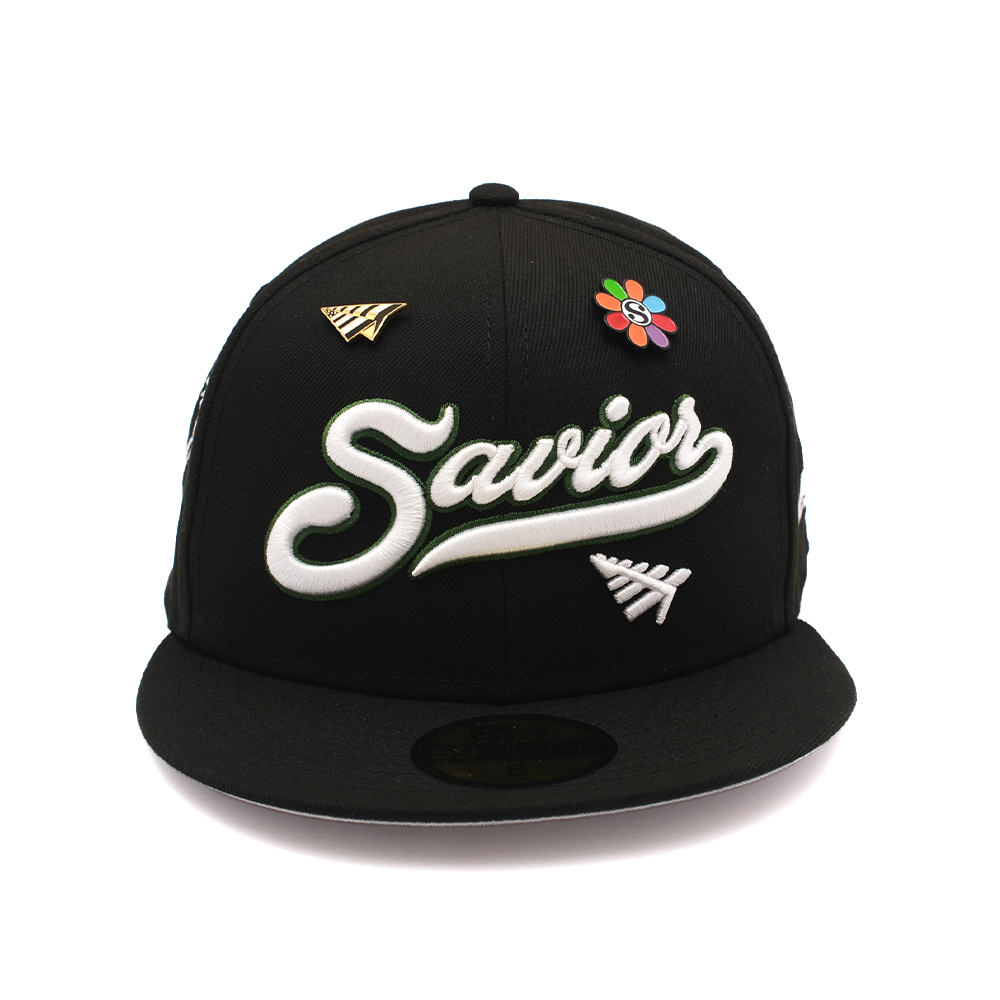 Paper Planes - Jae Tips X Planes Savior 59fifty Fitted Crown - Blk - Multicolor