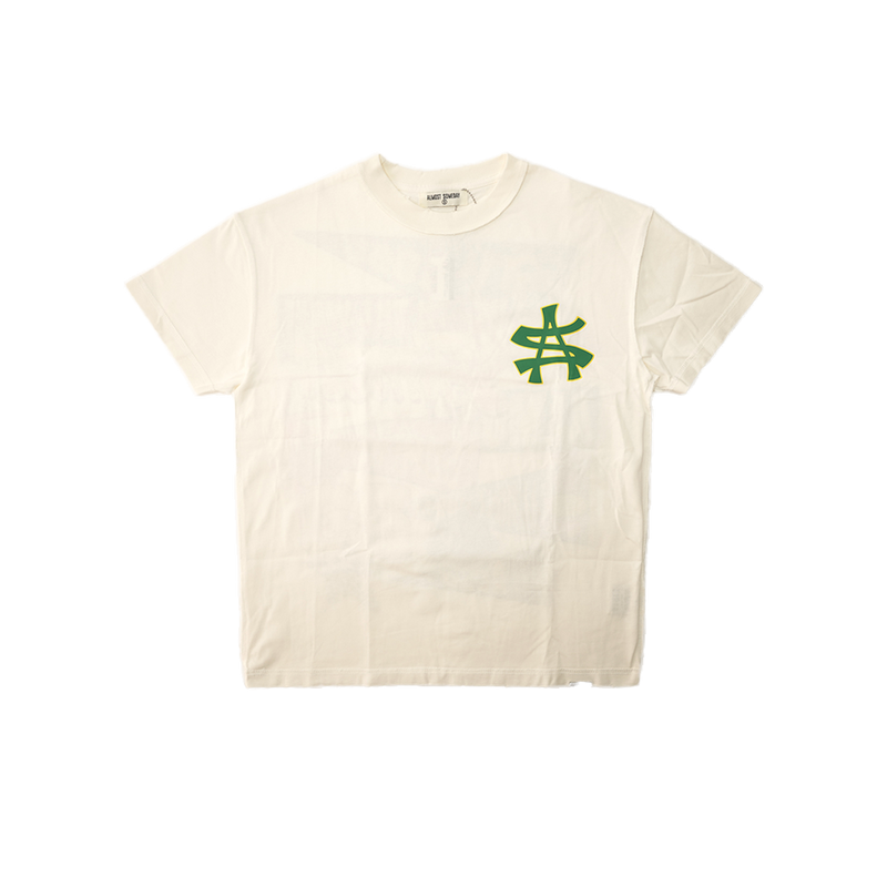 Almost Someday - Pennant Tee - Cream