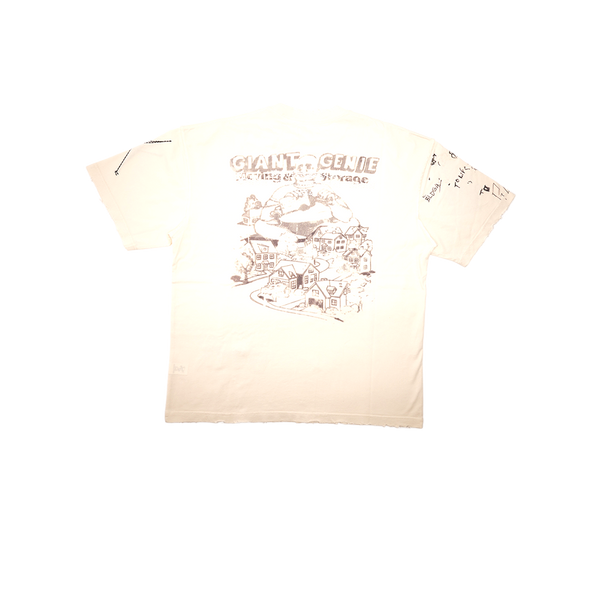 Bldg4 - Monument Tee - White — alternate view