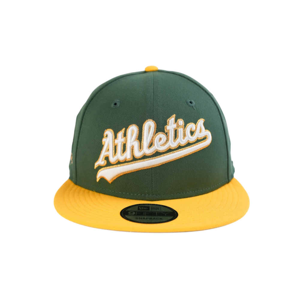 New Era - 950 Oakland Athletics 40 - Cilgrncanyell Snapback Hat - Green