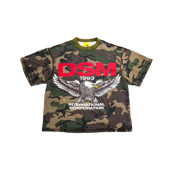 Diet Starts Monday - Eagle Camo Tee - Multicolor
