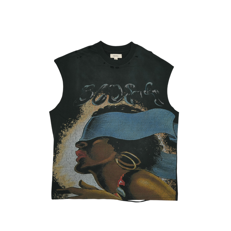 Bldg4 - Monument Tank Tee - Tan
