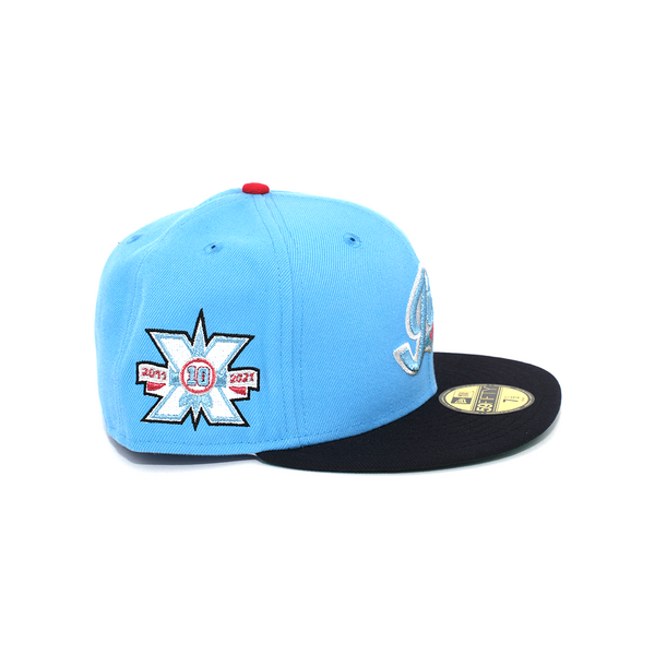 New Era - Winnipeg Jets 10 Mens - Accessories - Hats - Fitted Hats - Navy — alternate view
