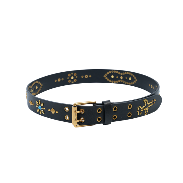 Homme + Femme - Passport Belt - Black