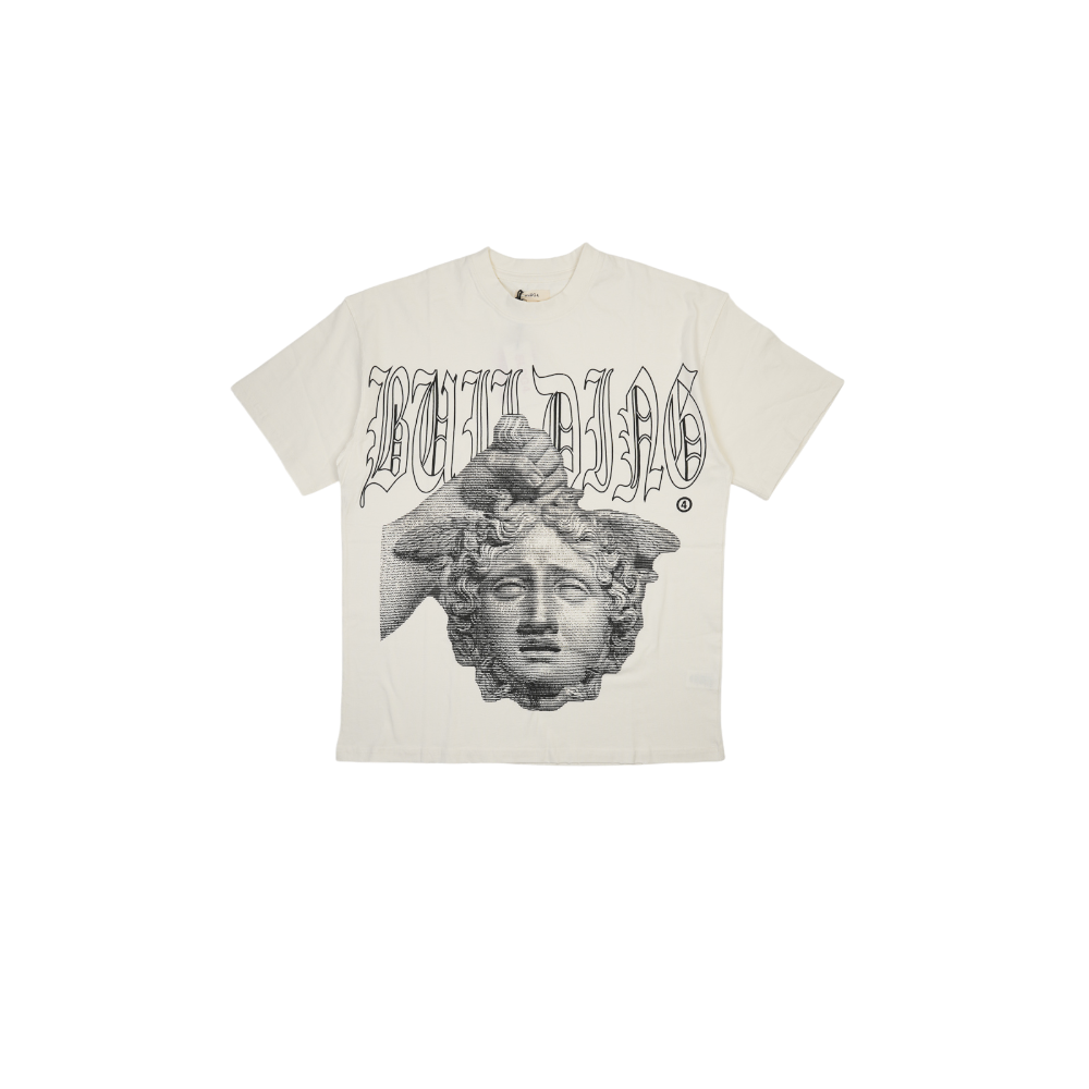 Bldg4 - Medusa Ss Knit Tee - White