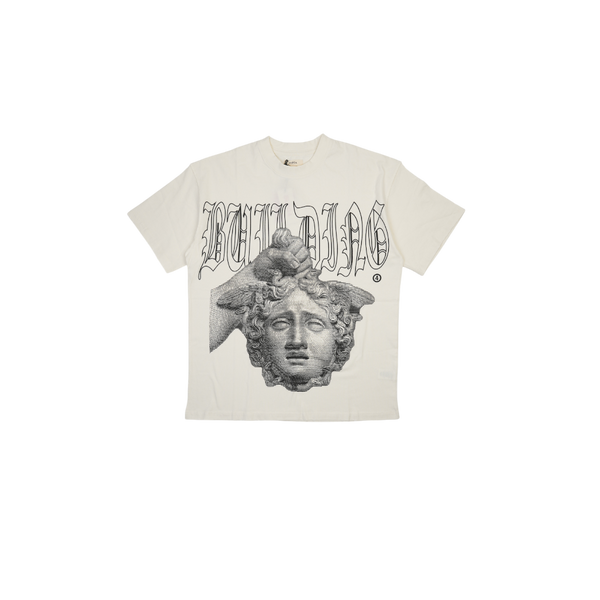 Bldg4 - Medusa Ss Knit Tee - White
