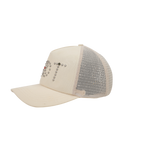 When Smoke Clears - Art Trucker Snapback Hat - Ivory
