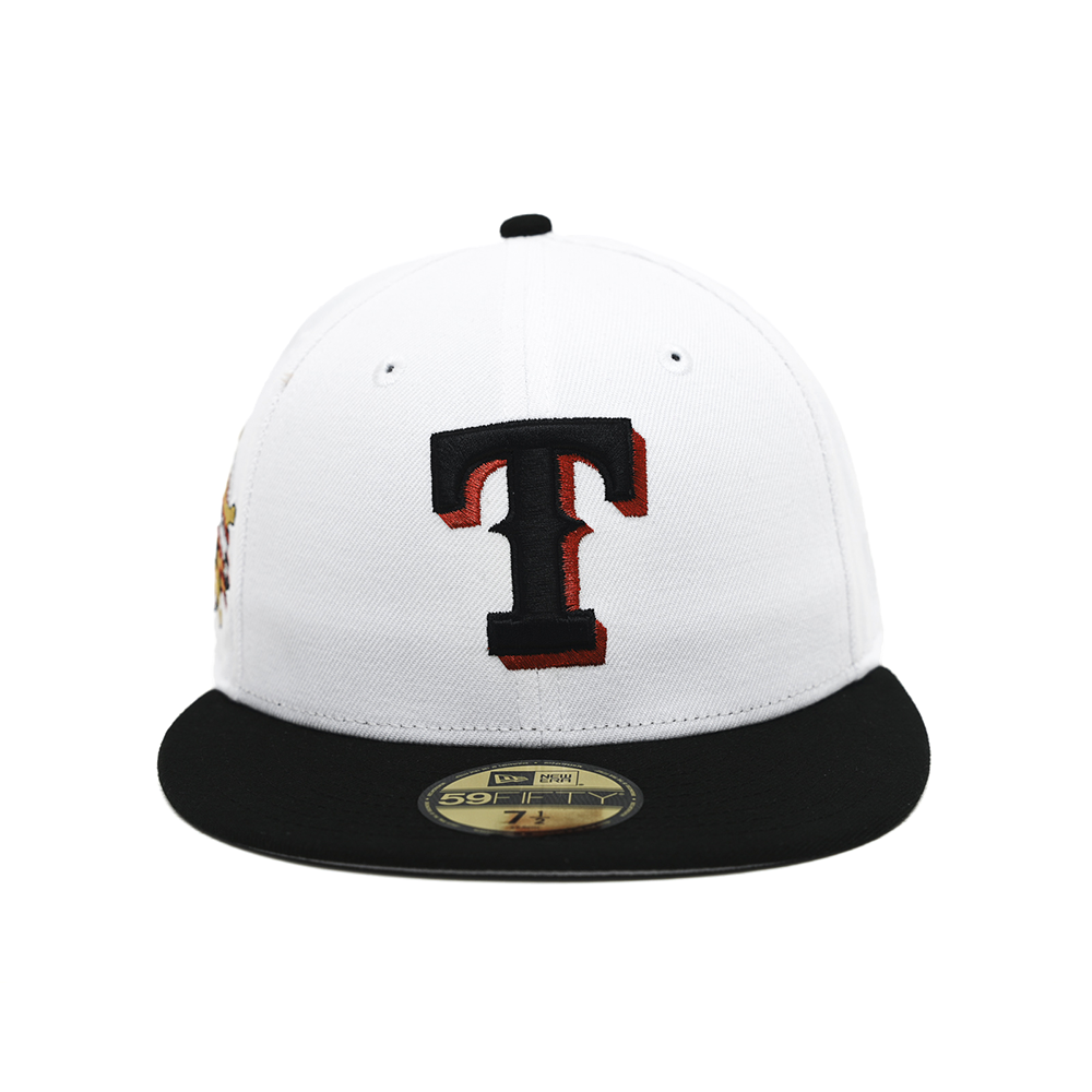 New Era - Texas Ranger Fitted Hat - Black