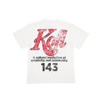 Keep Out Fake Love - Kofl - Museum T-shirt - White