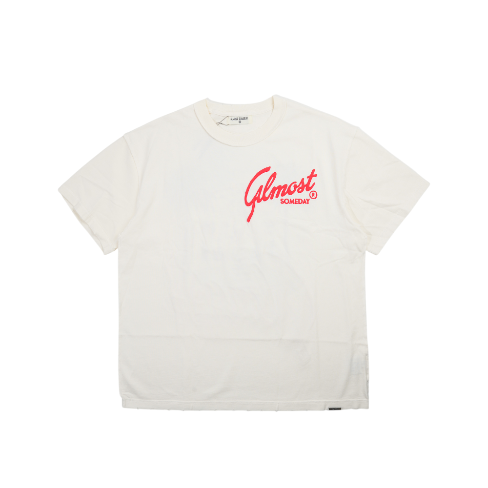 Almost Someday - Almost Someday - Paradise Estate Tee Cream - Black