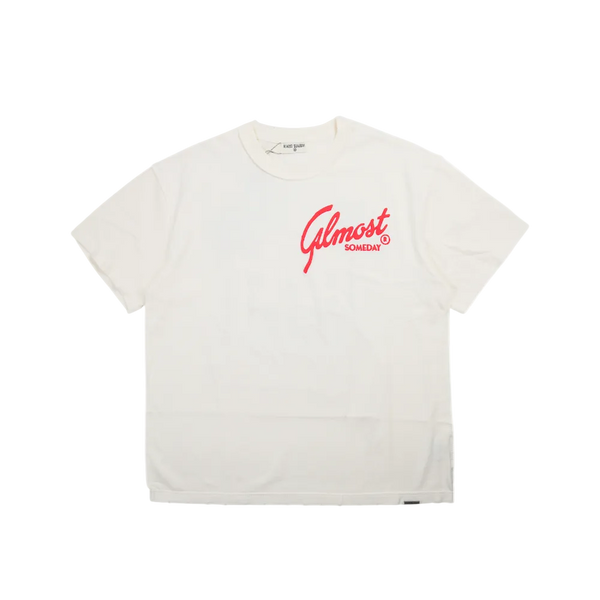 Almost Someday - Paradise Estate Tee Cream - Black