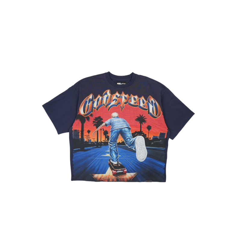 Godspeed - Kick Push T-shirt - Navy