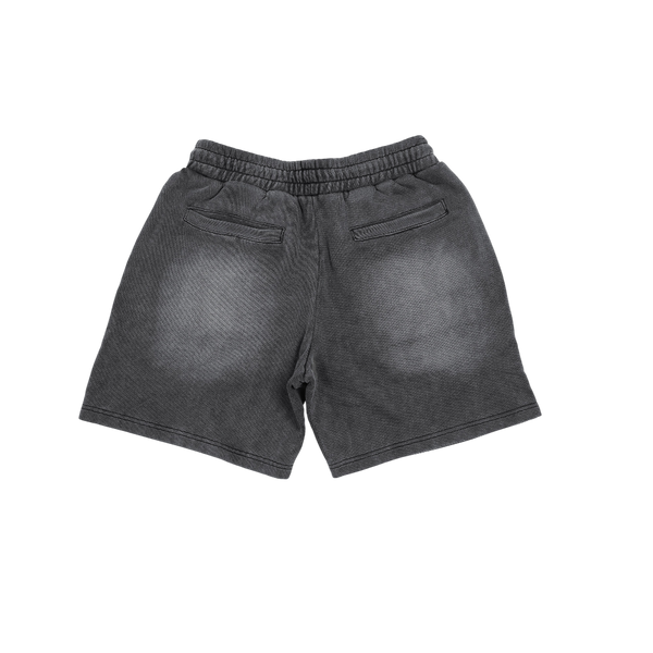 Almost Someday - Motley Fleece Shorts - Black — alternate view