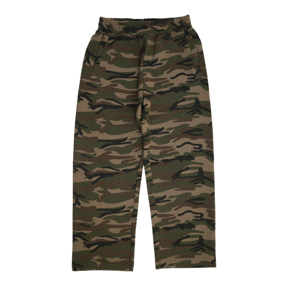Pleasures - Textured Camo Desire Sweatpants - Red