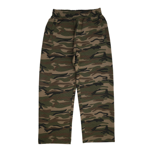 Pleasures - Textured Camo Desire Sweatpants - Red