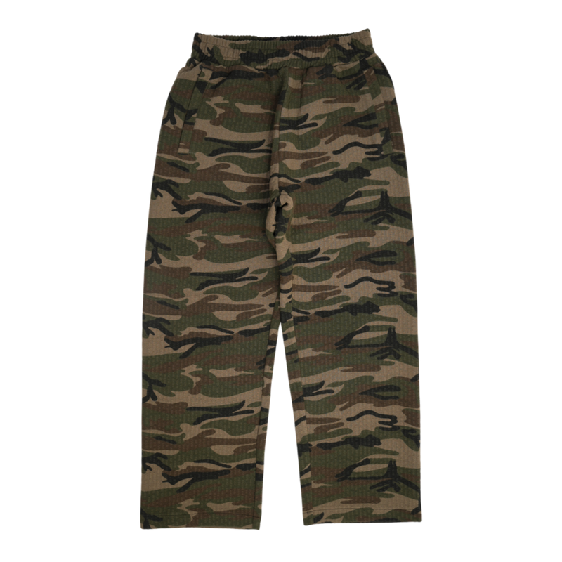 Pleasures - Textured Camo Desire Sweatpants - Red