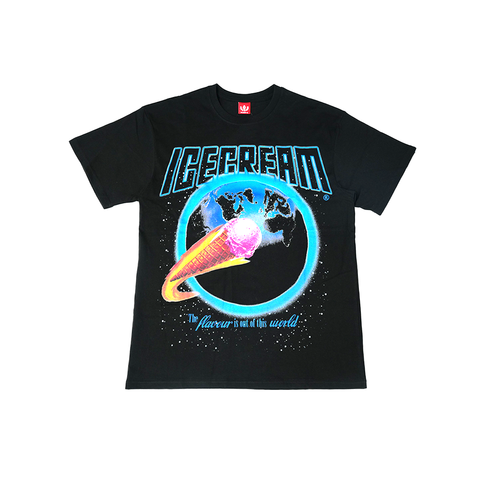Ice Cream - Streak Tee - Black