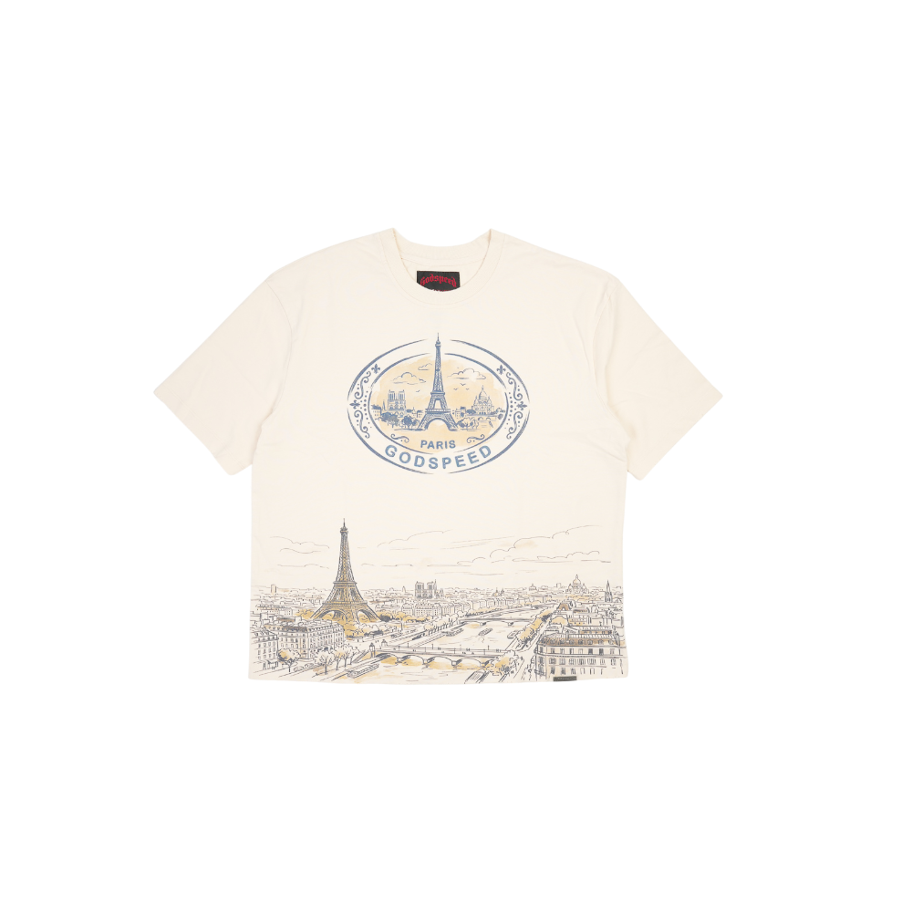 Godspeed - Paris Skyline T-shirt - Multicolor