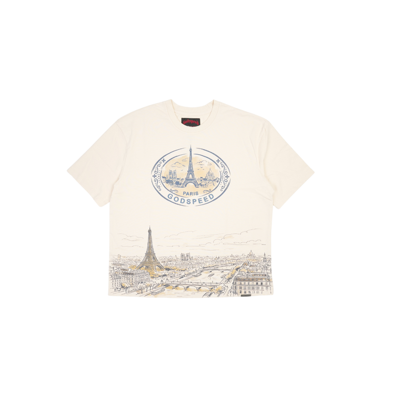 Godspeed - Paris Skyline T-shirt - Multicolor