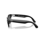 Ray-ban - Skyler - Shiny Black W/polar Grad Graph Glasses - Black